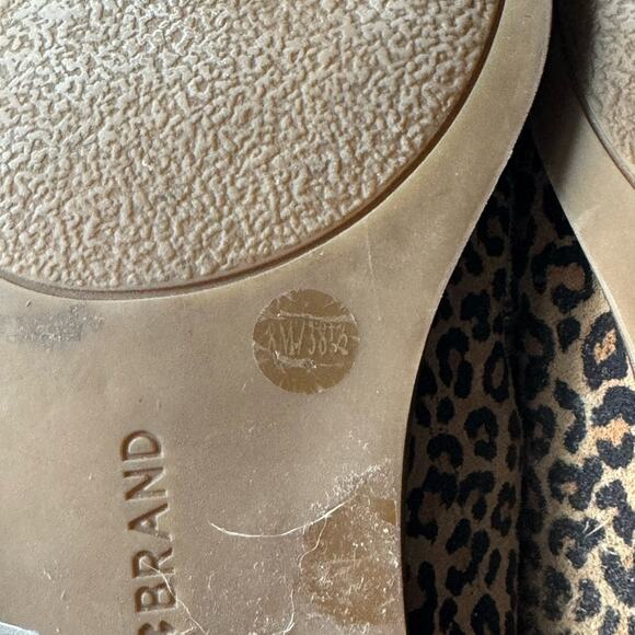 Lucky Brand Cahill suede leopard print slip casual on Loafer Flats womens size 8 - Picture 7 of 7